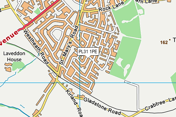 PL31 1PE map - OS VectorMap District (Ordnance Survey) PL31 1PE map - OS VectorMap District (Ordnance Survey)