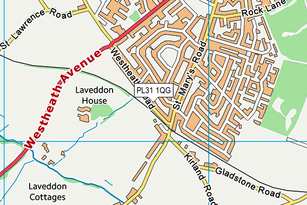 PL31 1QG map - OS VectorMap District (Ordnance Survey) PL31 1QG map - OS VectorMap District (Ordnance Survey)