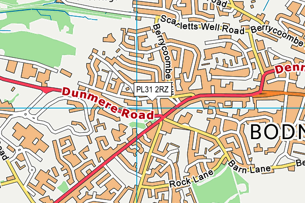 PL31 2RZ map - OS VectorMap District (Ordnance Survey) PL31 2RZ map - OS VectorMap District (Ordnance Survey)