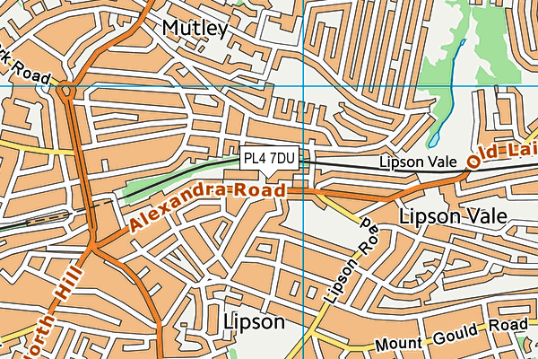 PL4 7DU map - OS VectorMap District (Ordnance Survey) PL4 7DU map - OS VectorMap District (Ordnance Survey)