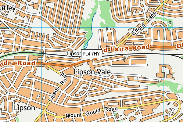 PL4 7HY map - OS VectorMap District (Ordnance Survey) PL4 7HY map - OS VectorMap District (Ordnance Survey)
