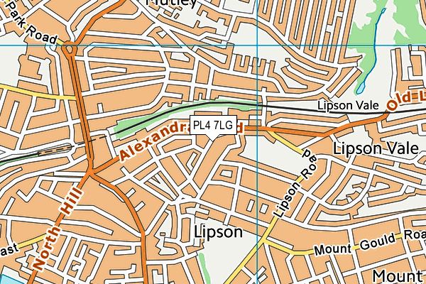 PL4 7LG map - OS VectorMap District (Ordnance Survey) PL4 7LG map - OS VectorMap District (Ordnance Survey)