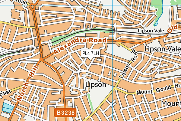 PL4 7LH map - OS VectorMap District (Ordnance Survey) PL4 7LH map - OS VectorMap District (Ordnance Survey)