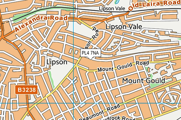 PL4 7NA map - OS VectorMap District (Ordnance Survey) PL4 7NA map - OS VectorMap District (Ordnance Survey)
