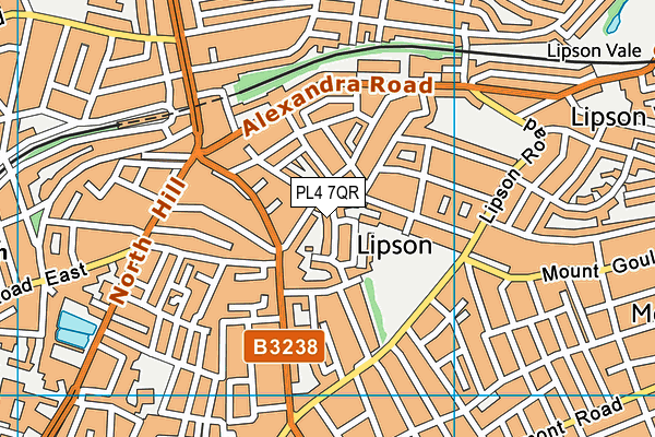 PL4 7QR map - OS VectorMap District (Ordnance Survey) PL4 7QR map - OS VectorMap District (Ordnance Survey)
