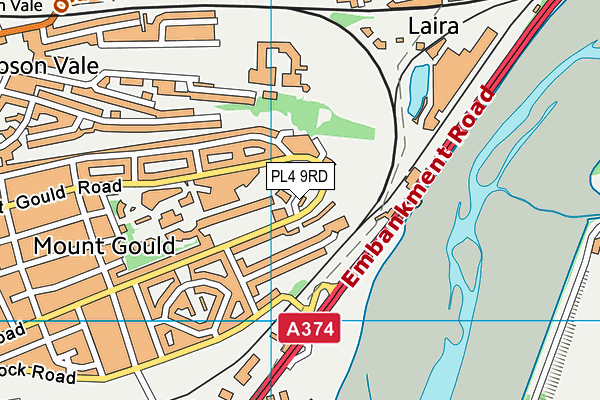 PL4 9RD map - OS VectorMap District (Ordnance Survey) PL4 9RD map - OS VectorMap District (Ordnance Survey)