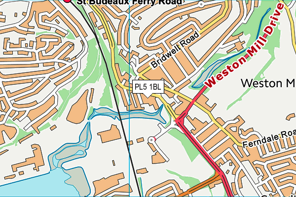 PL5 1BL map - OS VectorMap District (Ordnance Survey) PL5 1BL map - OS VectorMap District (Ordnance Survey)