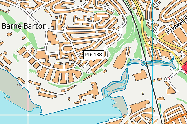 PL5 1BS map - OS VectorMap District (Ordnance Survey) PL5 1BS map - OS VectorMap District (Ordnance Survey)