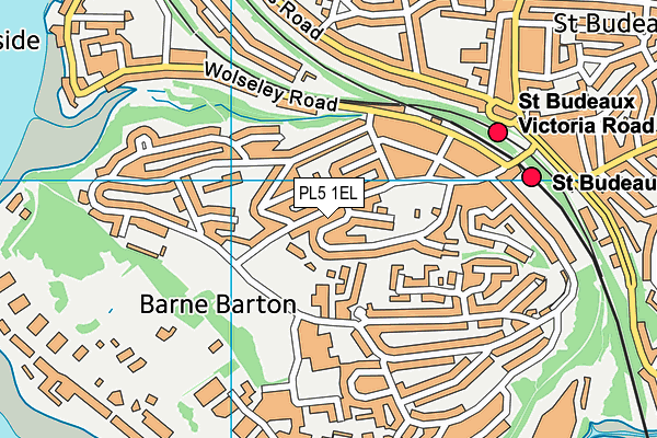 PL5 1EL map - OS VectorMap District (Ordnance Survey) PL5 1EL map - OS VectorMap District (Ordnance Survey)