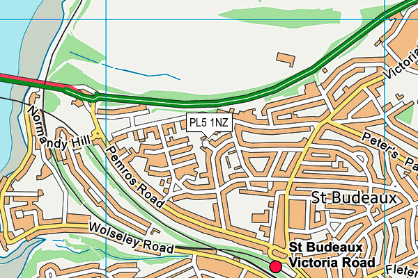 PL5 1NZ map - OS VectorMap District (Ordnance Survey) PL5 1NZ map - OS VectorMap District (Ordnance Survey)