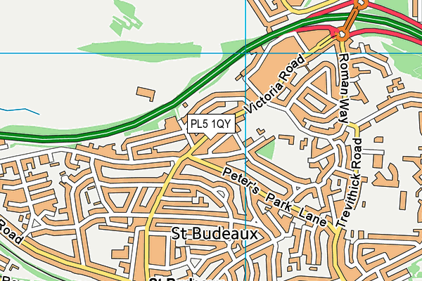 PL5 1QY map - OS VectorMap District (Ordnance Survey) PL5 1QY map - OS VectorMap District (Ordnance Survey)