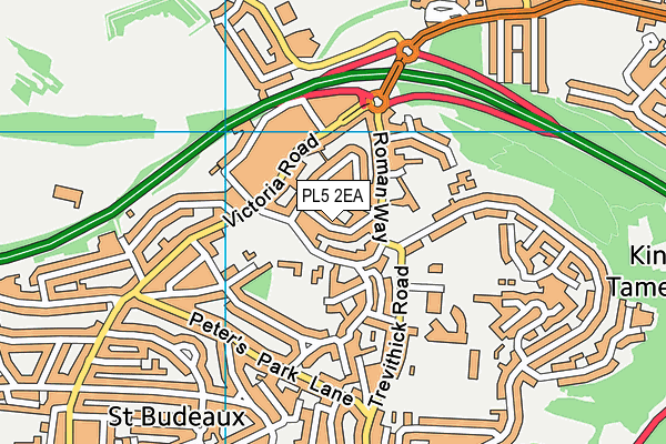 PL5 2EA map - OS VectorMap District (Ordnance Survey) PL5 2EA map - OS VectorMap District (Ordnance Survey)