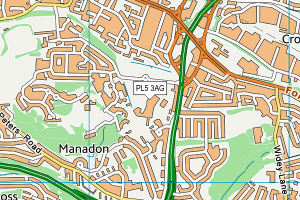 PL5 3AG map - OS VectorMap District (Ordnance Survey) PL5 3AG map - OS VectorMap District (Ordnance Survey)