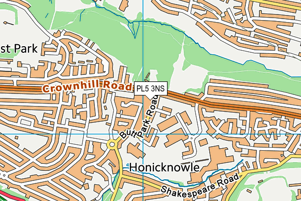 PL5 3NS map - OS VectorMap District (Ordnance Survey) PL5 3NS map - OS VectorMap District (Ordnance Survey)