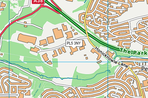 PL5 3NY map - OS VectorMap District (Ordnance Survey) PL5 3NY map - OS VectorMap District (Ordnance Survey)