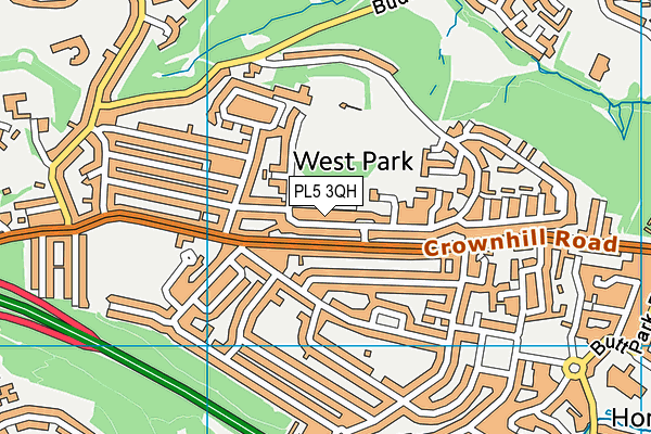 PL5 3QH map - OS VectorMap District (Ordnance Survey) PL5 3QH map - OS VectorMap District (Ordnance Survey)