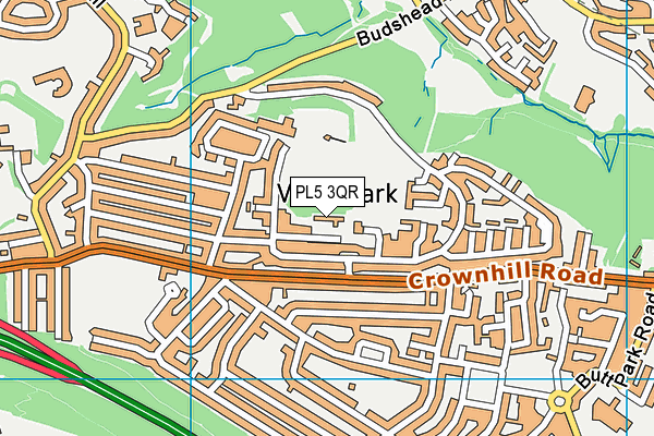 PL5 3QR map - OS VectorMap District (Ordnance Survey) PL5 3QR map - OS VectorMap District (Ordnance Survey)