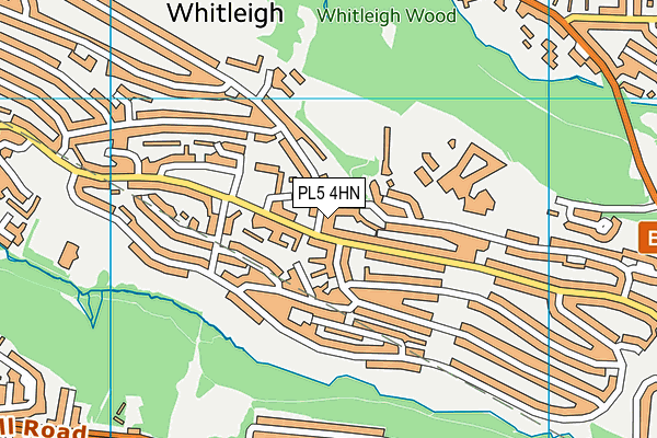PL5 4HN map - OS VectorMap District (Ordnance Survey) PL5 4HN map - OS VectorMap District (Ordnance Survey)