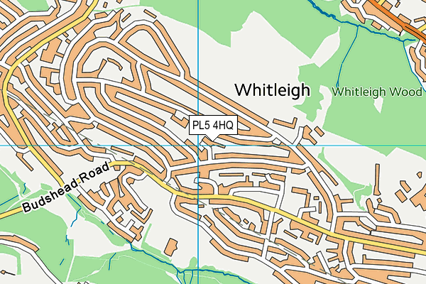 PL5 4HQ map - OS VectorMap District (Ordnance Survey) PL5 4HQ map - OS VectorMap District (Ordnance Survey)