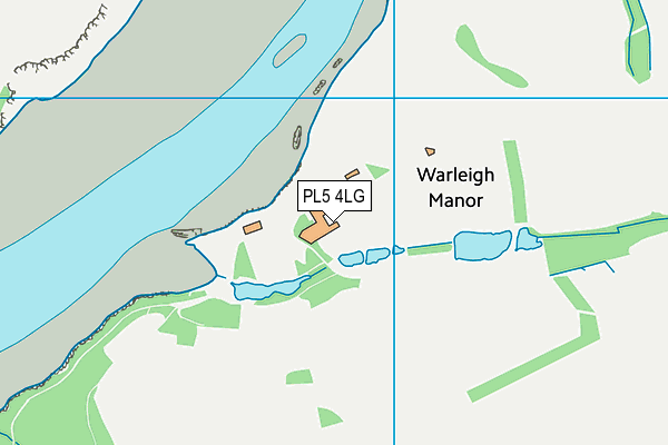 PL5 4LG map - OS VectorMap District (Ordnance Survey) PL5 4LG map - OS VectorMap District (Ordnance Survey)