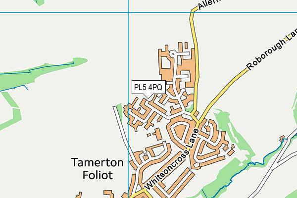 PL5 4PQ map - OS VectorMap District (Ordnance Survey) PL5 4PQ map - OS VectorMap District (Ordnance Survey)