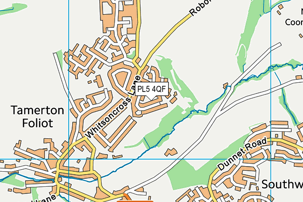 PL5 4QF map - OS VectorMap District (Ordnance Survey) PL5 4QF map - OS VectorMap District (Ordnance Survey)