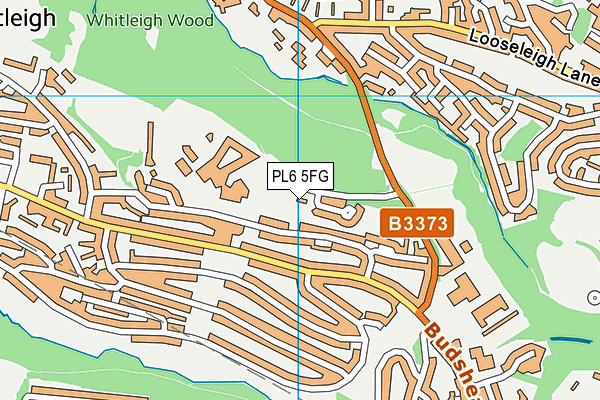 PL6 5FG map - OS VectorMap District (Ordnance Survey) PL6 5FG map - OS VectorMap District (Ordnance Survey)