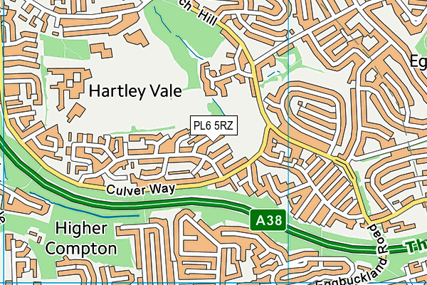 PL6 5RZ map - OS VectorMap District (Ordnance Survey) PL6 5RZ map - OS VectorMap District (Ordnance Survey)