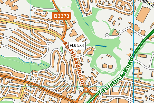 PL6 5XR map - OS VectorMap District (Ordnance Survey) PL6 5XR map - OS VectorMap District (Ordnance Survey)