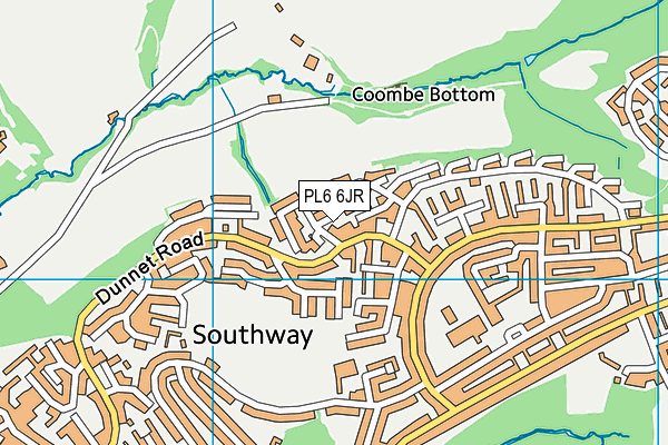 PL6 6JR map - OS VectorMap District (Ordnance Survey) PL6 6JR map - OS VectorMap District (Ordnance Survey)