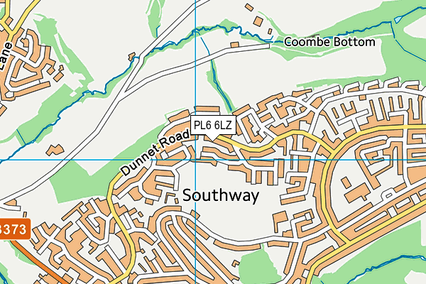 PL6 6LZ map - OS VectorMap District (Ordnance Survey) PL6 6LZ map - OS VectorMap District (Ordnance Survey)