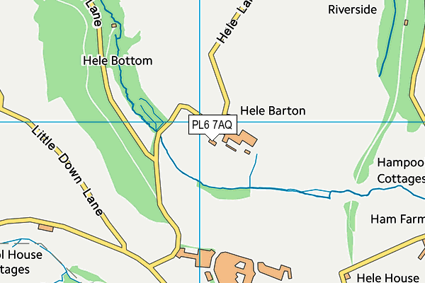 PL6 7AQ map - OS VectorMap District (Ordnance Survey) PL6 7AQ map - OS VectorMap District (Ordnance Survey)