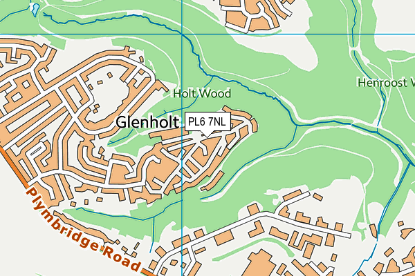 PL6 7NL map - OS VectorMap District (Ordnance Survey) PL6 7NL map - OS VectorMap District (Ordnance Survey)