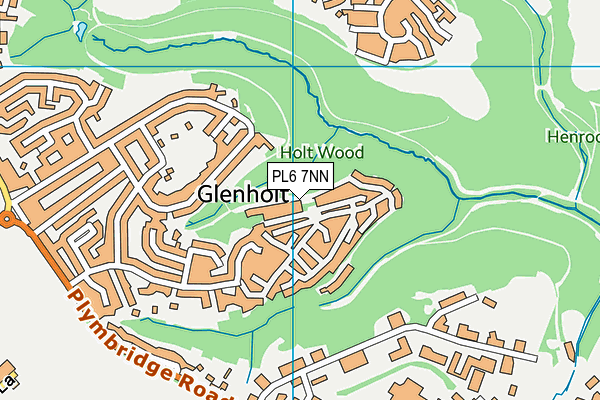 PL6 7NN map - OS VectorMap District (Ordnance Survey) PL6 7NN map - OS VectorMap District (Ordnance Survey)