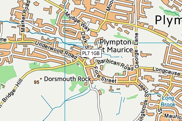 PL7 1GB map - OS VectorMap District (Ordnance Survey) PL7 1GB map - OS VectorMap District (Ordnance Survey)