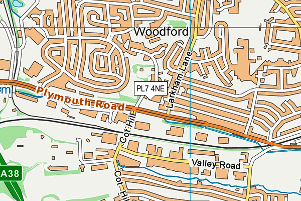 PL7 4NE map - OS VectorMap District (Ordnance Survey) PL7 4NE map - OS VectorMap District (Ordnance Survey)