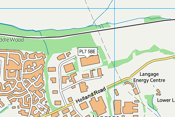 PL7 5BE map - OS VectorMap District (Ordnance Survey) PL7 5BE map - OS VectorMap District (Ordnance Survey)
