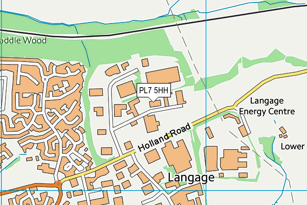 PL7 5HH map - OS VectorMap District (Ordnance Survey) PL7 5HH map - OS VectorMap District (Ordnance Survey)