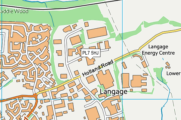 PL7 5HJ map - OS VectorMap District (Ordnance Survey) PL7 5HJ map - OS VectorMap District (Ordnance Survey)