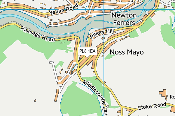 PL8 1EA map - OS VectorMap District (Ordnance Survey) PL8 1EA map - OS VectorMap District (Ordnance Survey)