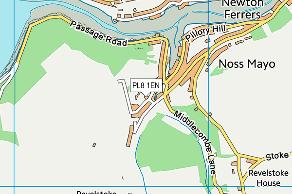 PL8 1EN map - OS VectorMap District (Ordnance Survey) PL8 1EN map - OS VectorMap District (Ordnance Survey)