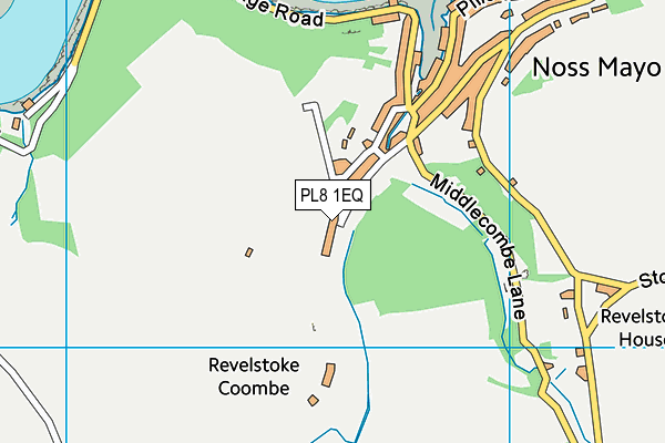 PL8 1EQ map - OS VectorMap District (Ordnance Survey) PL8 1EQ map - OS VectorMap District (Ordnance Survey)