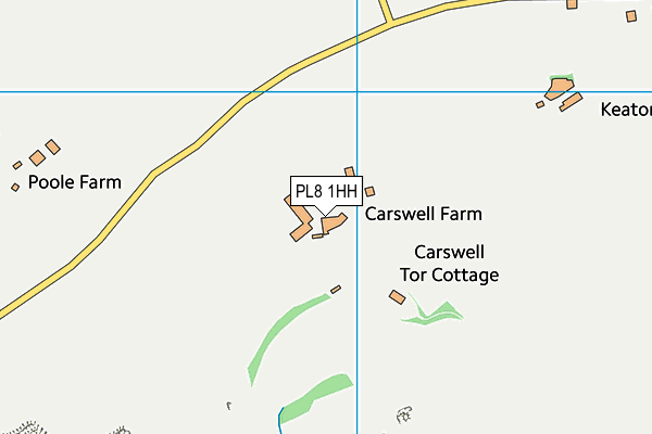 PL8 1HH map - OS VectorMap District (Ordnance Survey) PL8 1HH map - OS VectorMap District (Ordnance Survey)