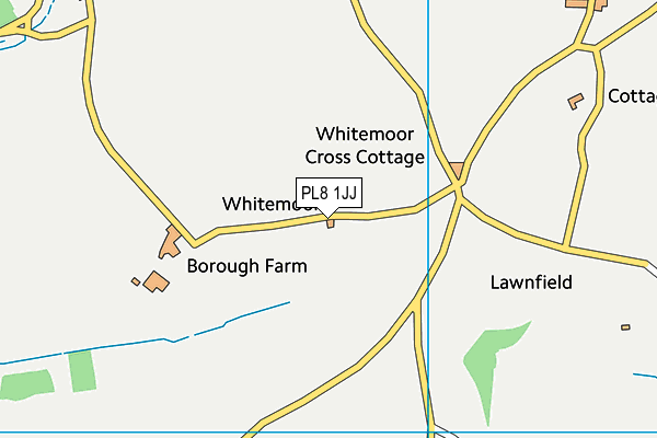 PL8 1JJ map - OS VectorMap District (Ordnance Survey) PL8 1JJ map - OS VectorMap District (Ordnance Survey)