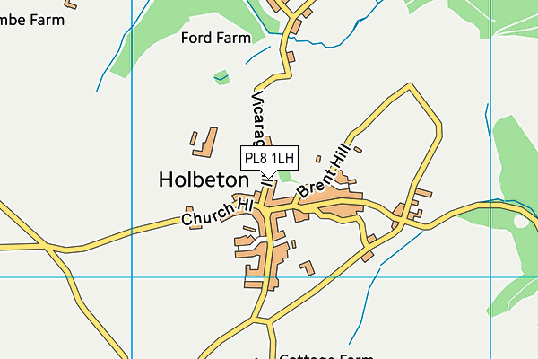 PL8 1LH map - OS VectorMap District (Ordnance Survey) PL8 1LH map - OS VectorMap District (Ordnance Survey)