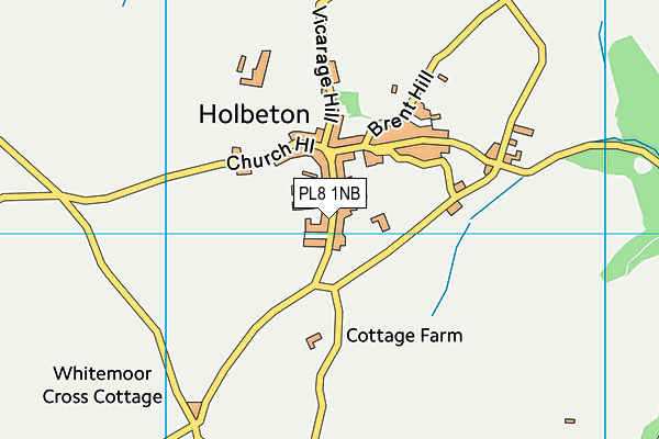 PL8 1NB map - OS VectorMap District (Ordnance Survey) PL8 1NB map - OS VectorMap District (Ordnance Survey)
