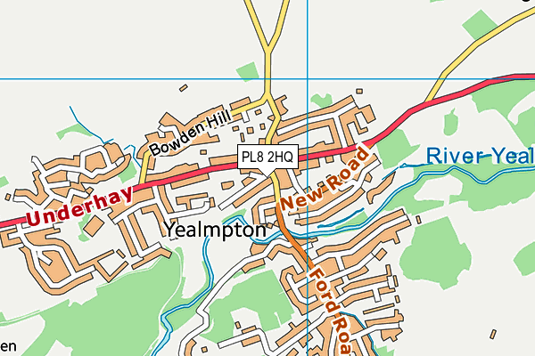 PL8 2HQ map - OS VectorMap District (Ordnance Survey) PL8 2HQ map - OS VectorMap District (Ordnance Survey)