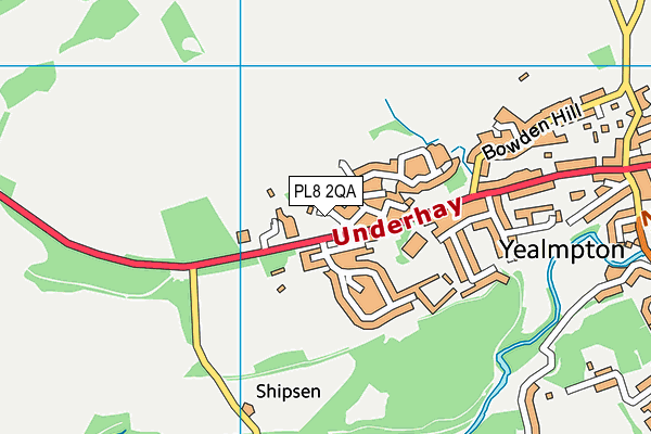PL8 2QA map - OS VectorMap District (Ordnance Survey) PL8 2QA map - OS VectorMap District (Ordnance Survey)