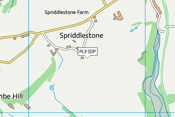 PL9 0DP map - OS VectorMap District (Ordnance Survey) PL9 0DP map - OS VectorMap District (Ordnance Survey)