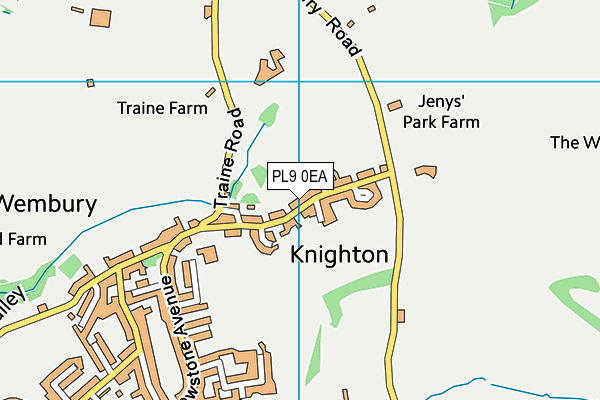PL9 0EA map - OS VectorMap District (Ordnance Survey) PL9 0EA map - OS VectorMap District (Ordnance Survey)